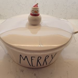 NEW Rae Dunn MERRY Baking Dish